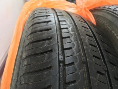 Лот: 11347063. Фото: 1. Nexen 175/65/R14 на штамповках... Шины на дисках