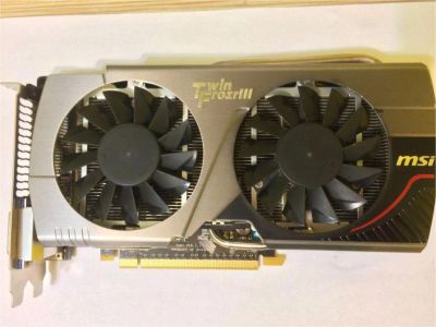 Лот: 10757553. Фото: 1. Продам видеокарту MSI GTX 660... Видеокарты