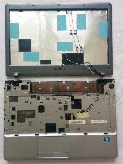 Лот: 10943601. Фото: 1. Корпус ноутбука samsung np355v4c... Корпуса, блоки питания