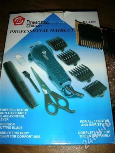 Лот: 731167. Фото: 1. машинка для стрижки domotec (Германия... Другое (животные и уход)