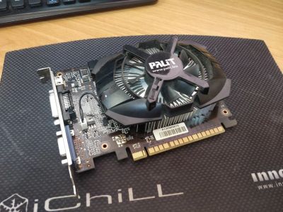 Лот: 15572105. Фото: 1. Видеокарта GTX650 1GB. Видеокарты