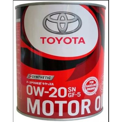 Лот: 8803051. Фото: 1. Toyota, 0W-20 SN/GF-6A, 1 литр. Масла, жидкости