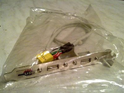 Лот: 753568. Фото: 1. Заглушка для корпуса 2 USB. Шлейфы, кабели, переходники