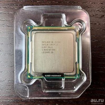 Лот: 17099396. Фото: 1. Core i5 760 4*2.8GHZ Socket 1156. Процессоры