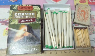 Лот: 21172248. Фото: 1. Спички охотничьи "Boyscout Колумб... Другое (туризм, охота, рыбалка, самооборона)