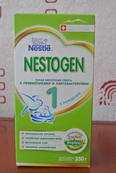 Лот: 6771809. Фото: 1. Детская смесь Nestogen 1. Детское питание