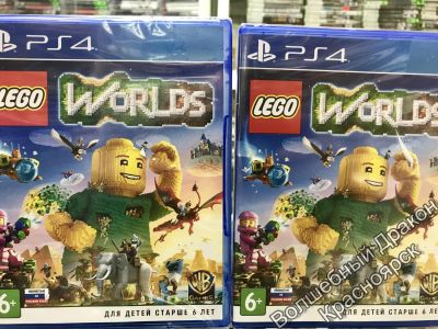 Лот: 11937495. Фото: 1. LEGO Worlds игра для PS4 Ps 4... Игры для консолей