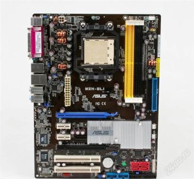 Лот: 2938127. Фото: 1. Asus M2N-SLI AM2 + AMD Athlon... Материнские платы