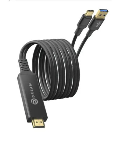 Лот: 20589273. Фото: 1. Кабель Dream HD01 HDMI Type-C... Дата-кабели, переходники