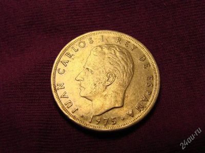 Лот: 2212926. Фото: 1. 5 песет Испания, 1975. Европа