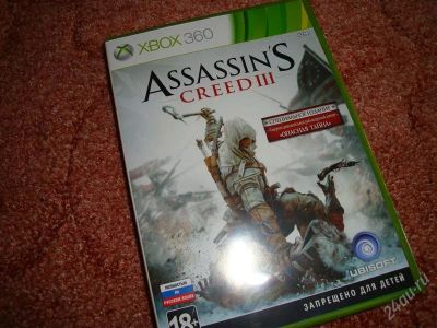 Лот: 2306065. Фото: 1. assassin's creed 3 идеальное состояние. Игры для консолей