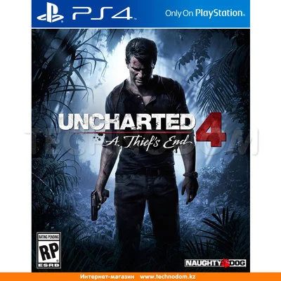 Лот: 12834299. Фото: 1. Uncharted 4: Путь вора диск ps4. Игры для консолей