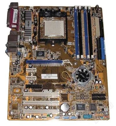 Лот: 1140268. Фото: 1. Asus A8N5X Soc. 939 не работает... Материнские платы