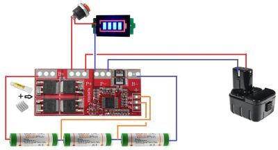 Лот: 15192996. Фото: 1. BMS плата защиты 3S 12.6V30A литиевой... Запчасти