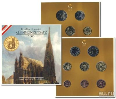 Лот: 9601980. Фото: 1. Австрия 2006 Официальный набор... Наборы монет