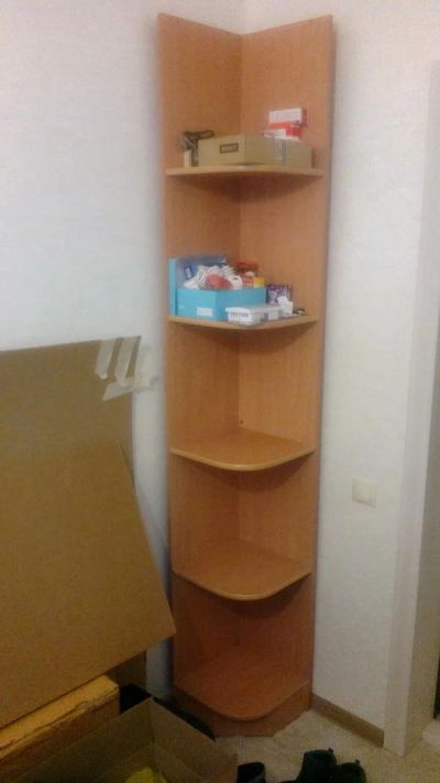 Лот: 8461114. Фото: 1. Стойка угловая б/у. Полки, стеллажи, этажерки