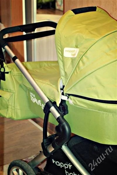 Лот: 2730669. Фото: 1. Happy baby Letitia Green 2 в 1... Коляски