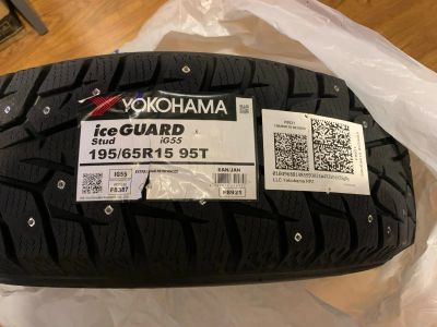 Лот: 18742703. Фото: 1. Шина Yokohama iceGUARD IG55 195... Шины