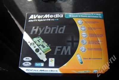 Лот: 294035. Фото: 1. AVerMedia "AVerTV Hybrid+FM pci... ТВ-тюнеры и карты захвата