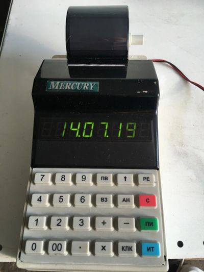 Лот: 14107195. Фото: 1. Кассовый аппарат Меркурий-115Ф. Торговое