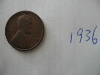Лот: 3990195. Фото: 1. 1 цент 1936 США Линкольн. Америка