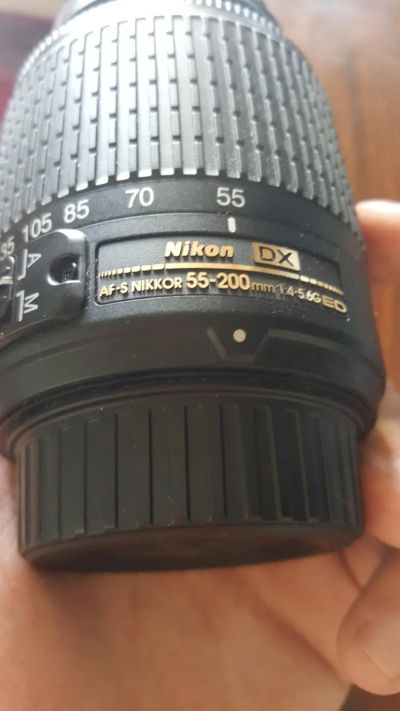 Лот: 7968974. Фото: 1. Объектив Af-s nikkor 55-200mm... Объективы