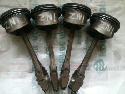 Лот: 11550434. Фото: 1. Поршень с шатуном 1NZ Toyota Corolla... Двигатель и элементы двигателя