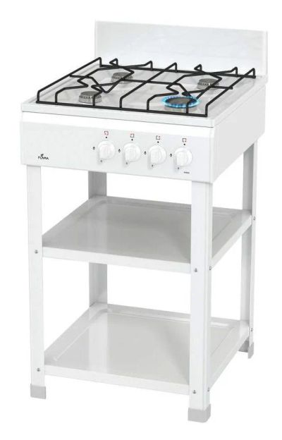 Лот: 16209947. Фото: 1. Газовая плита FLAMA AVG 1402 W... Плиты, духовые шкафы, варочные поверхности