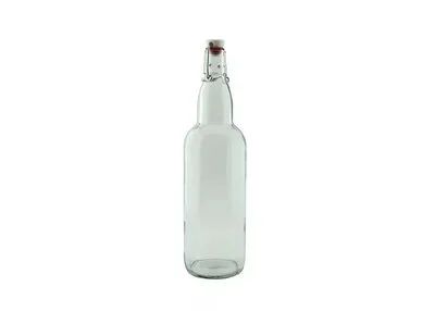 Лот: 10442687. Фото: 1. Бутылка стеклянная Beer LM 1000... Другое (посуда, кухонная утварь)