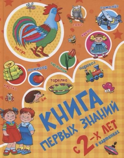 Лот: 15951164. Фото: 1. Книга первых знаний с 2-х лет... Познавательная литература
