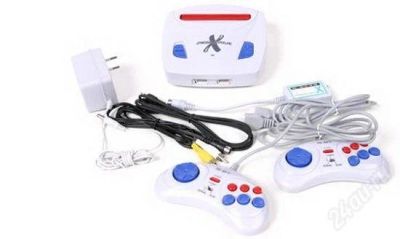 Лот: 1484060. Фото: 1. Sega Mega Drive X + картриджи. Игровые приставки, консоли