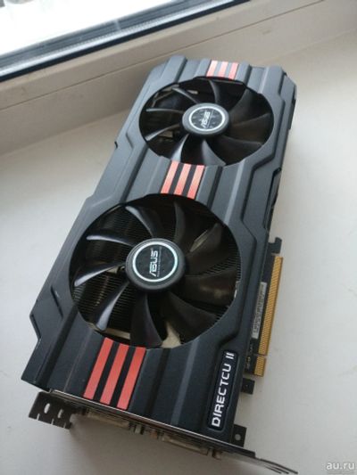 Лот: 13137377. Фото: 1. Видеокарта Asus Radeon R9 280X... Видеокарты