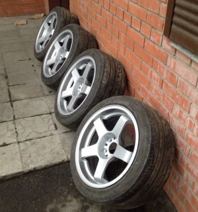 Лот: 3528309. Фото: 1. Полу слики Bridgestone Potenza... Шины