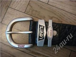 Лот: 99206. Фото: 1. ремень кожаный Levi's. Ремни, пояса