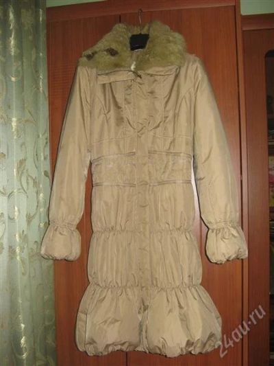 Лот: 1155234. Фото: 1. Стильный пуховик! поздняя осень-зима... Верхняя одежда