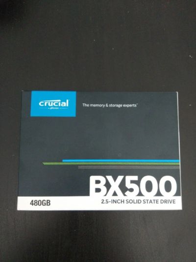 Лот: 13126004. Фото: 1. SSD накопитель Crucial BX500 CT480BX500SSD1... SSD-накопители