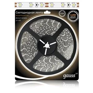 Лот: 3832136. Фото: 1. Светодиодная лента Gauss EB312000105... Другое освещение