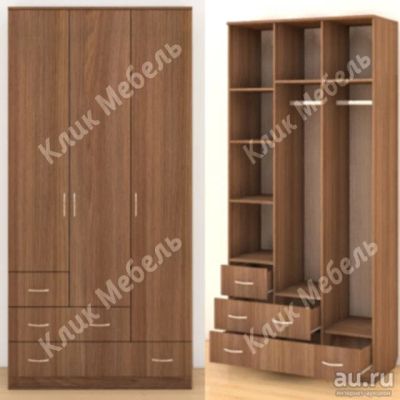 Лот: 9017201. Фото: 1. Шкаф Распашной 3.12.27. Шкафы, шкафы-купе