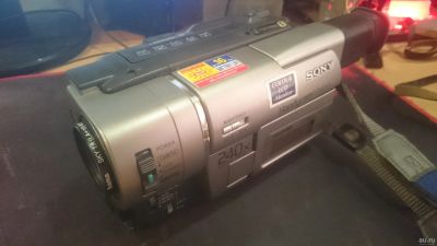 Лот: 13621105. Фото: 1. видеокамера Sony CCD-TRV37E (кассетная... Видеокамеры