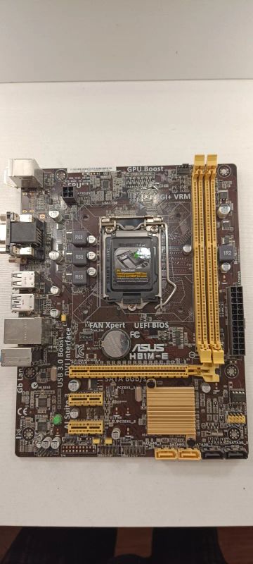 Лот: 20405031. Фото: 1. Материнская плата ASUS H81M-E... Материнские платы
