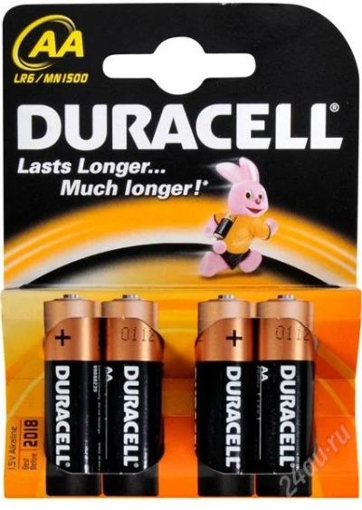 Лот: 2920068. Фото: 1. Батарейки Duracell AA 100 шт... Батарейки, аккумуляторы, элементы питания
