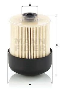 Лот: 17646032. Фото: 1. Топливный фильтр MANN PU 9009ZKIT... Расходные материалы