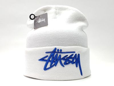 Лот: 12569470. Фото: 1. Шапка Stussy flap белый мужская... Головные уборы