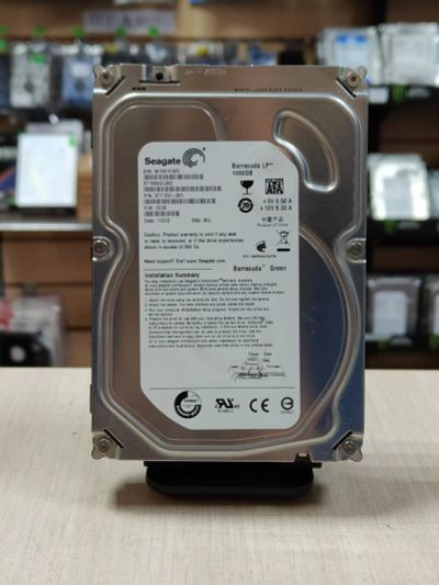 Лот: 25002917. Фото: 1. Жесткий диск 1 Тб/3.5"/5900/Seagate... Жёсткие диски (HDD)
