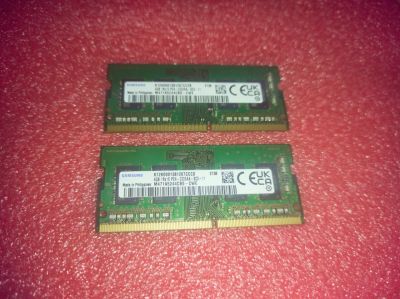 Лот: 23573466. Фото: 1. Samsung so-dimm ddr4 2шт 4Gb/8Gb... Оперативная память