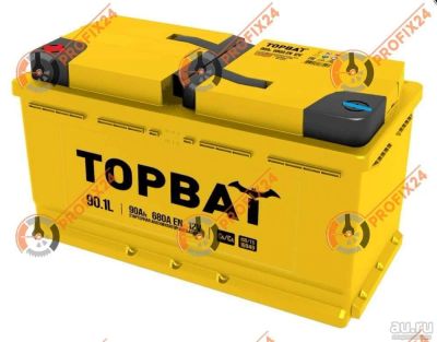 Лот: 13288330. Фото: 1. Аккумулятор TOPBAT 90 А/Ч, Прямая... Аккумуляторы