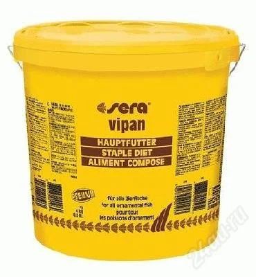 Лот: 1326570. Фото: 1. Корм SERA VIPAN 0/5 литра. Корма