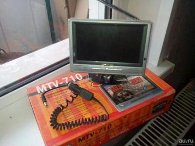 Лот: 8716226. Фото: 1. Автомобильный телевизор Mystery... Мониторы, DVD