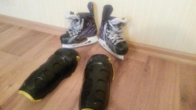 Лот: 6574994. Фото: 1. Коньки хоккейные детские. Коньки