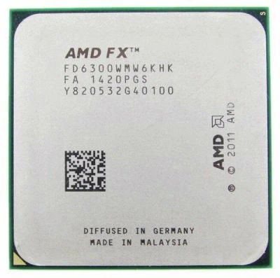 Лот: 24946752. Фото: 1. Процессор AMD FX6300 CH. Процессоры